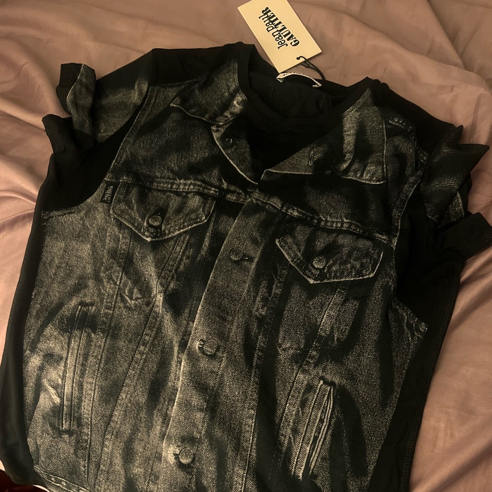 Authentic Jean Paul Gualtier skirt and top